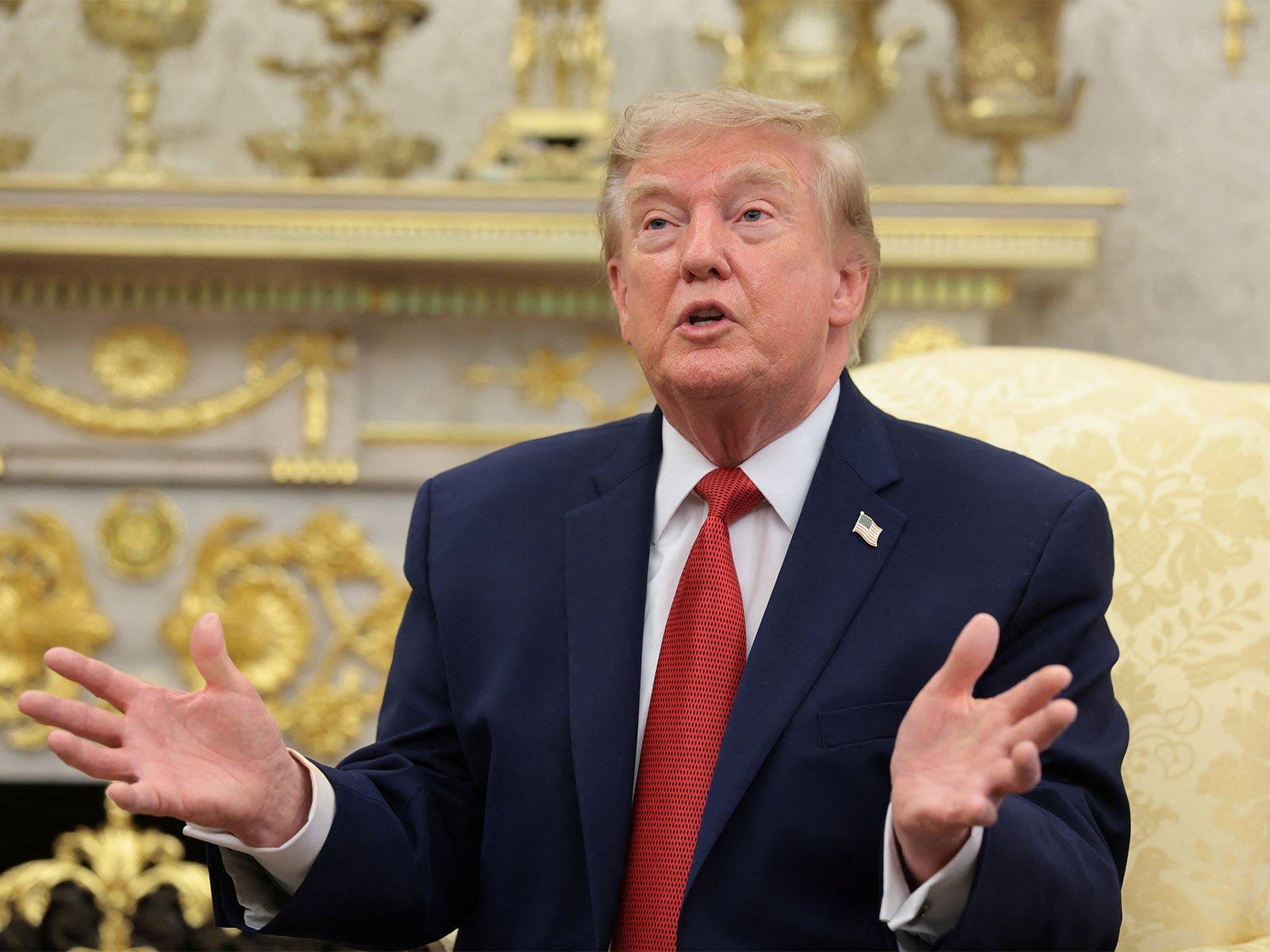 Trump claims oil prices will drop “below Two Dollars a gallon” after US wins war with Iran