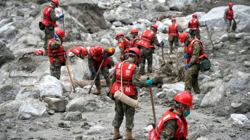 On the ground in China’s wiped-out border zone, the fate of hundreds is still unknown